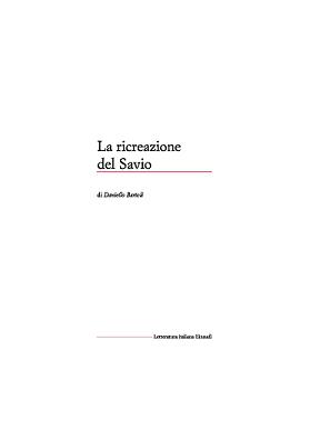 Daniello Bartoli - La ricreazione del Savio (1992) - ITA
