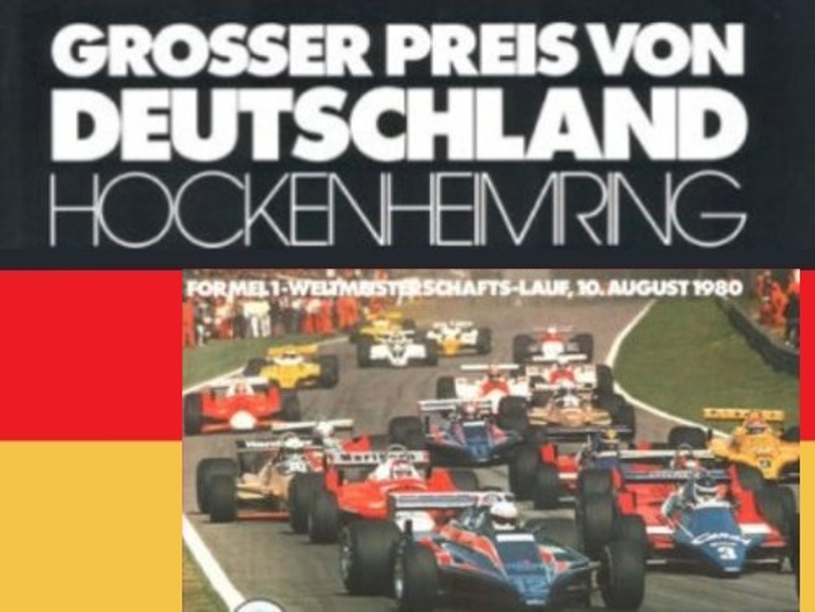 WOW EXTREMELY RARE Williams FW07B Reutemann GP Hockenheim