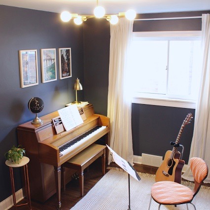 Before & After: Music Room