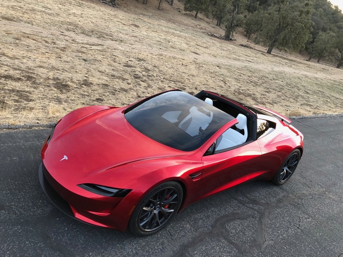 Tesla roadster 0 100