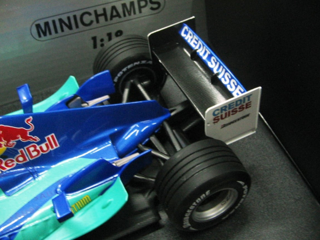 WOW EXTREMELY RARE Sauber C23 Fisichella British GP 2004 1