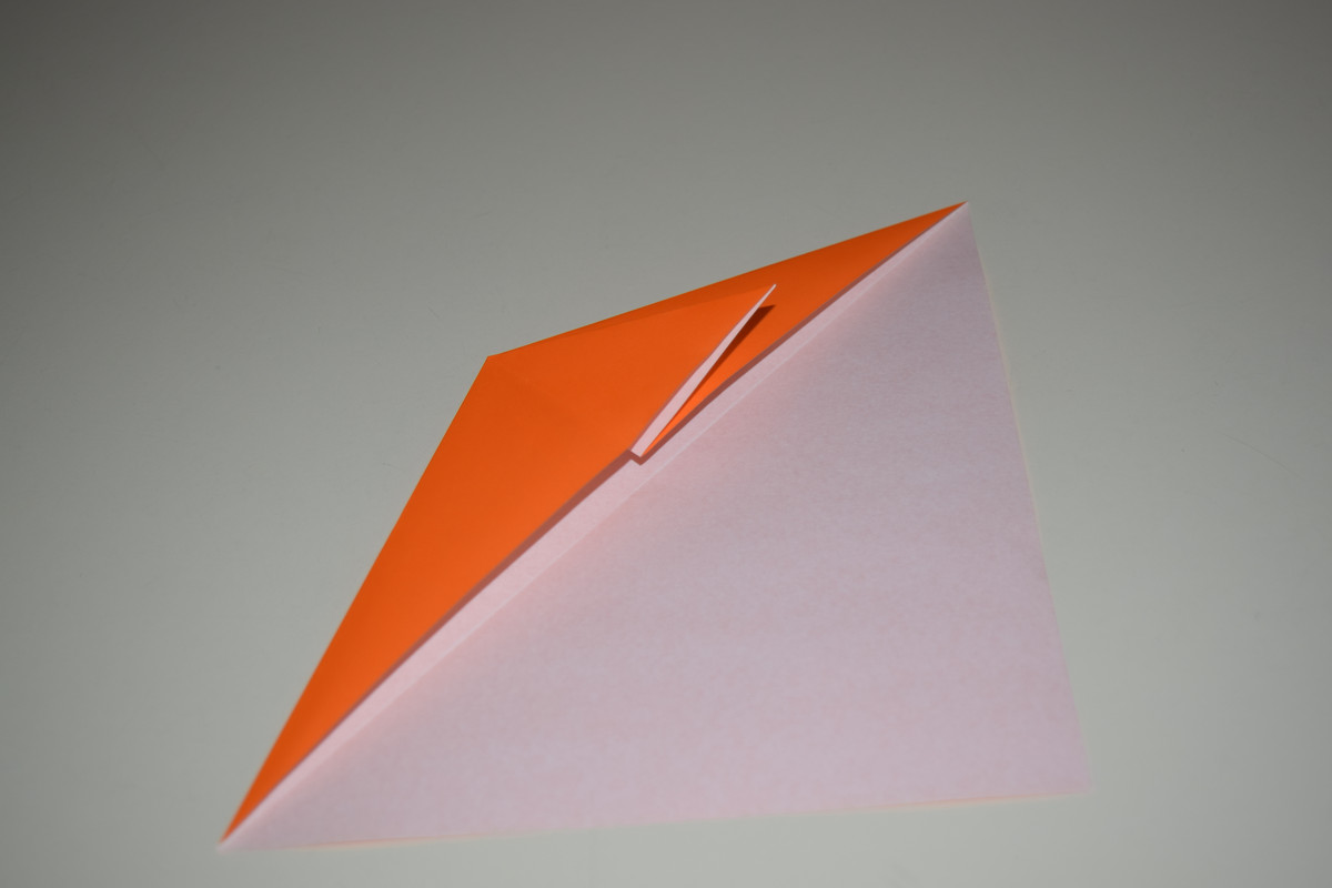 Picture of a Rabbit Ear Fold