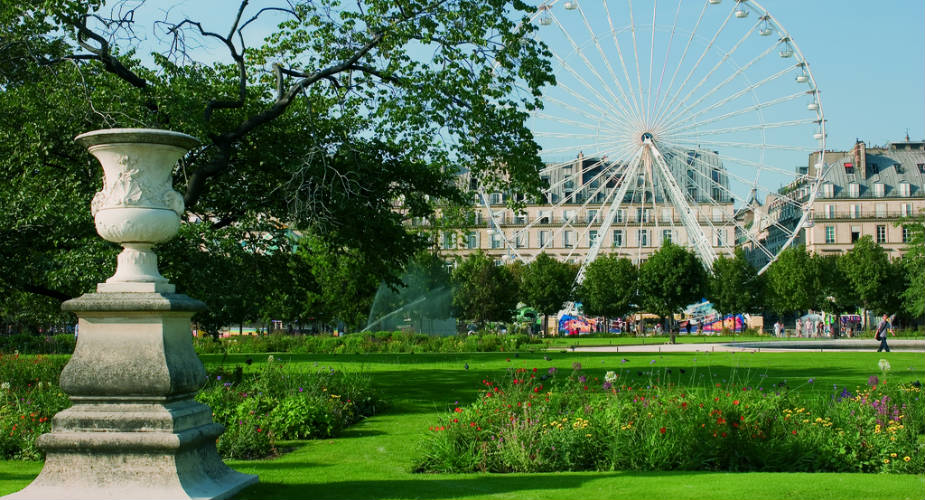 Bezienswaardigheden in Parijs langs de Seine: Jardin des Tuileries | Mooistestedentrips.nl