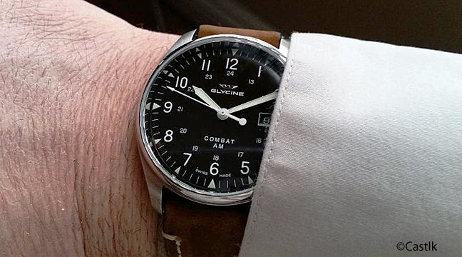 Glycine combat 6 vintage on sale gl0123