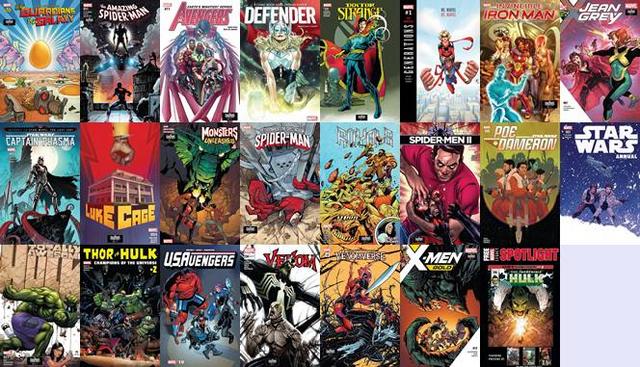 Marvel Comics - Week 253 (September 20, 2017)