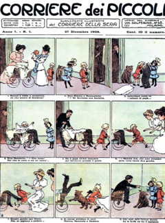 Corriere dei Piccoli - Anno 1 N. 1 (1908) - ITA