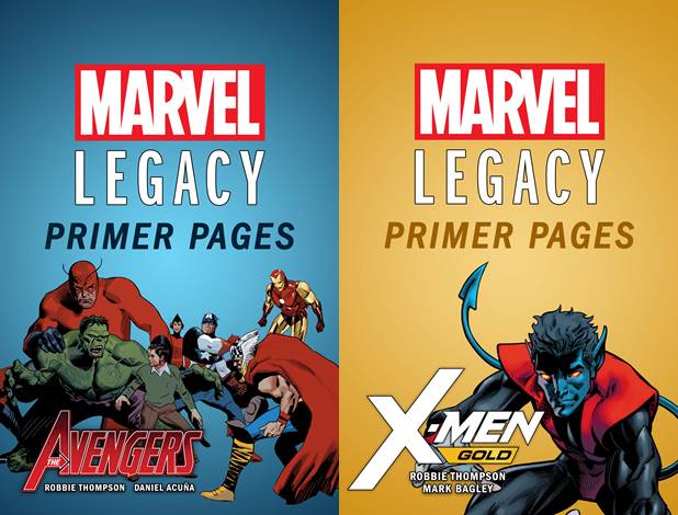 Marvel Legacy Primer Pages (2017)