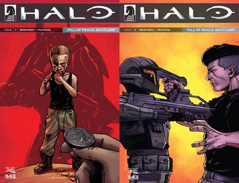 Halo - Fall of Reach - Boot Camp #1-4 (2016) Complete