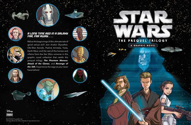 Star Wars - The Prequel Trilogy Graphic Novel (2017)