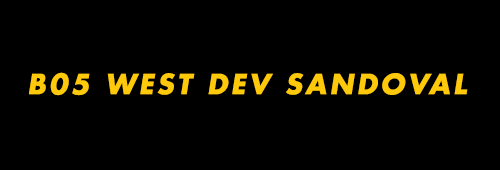 B05 West Dev Sandoval