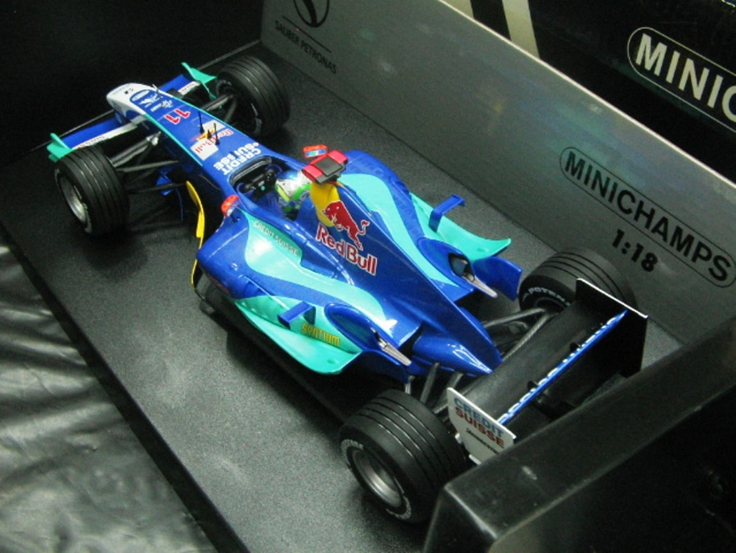 MINICHAMPS 1/18 Sauber P C23 G. Fisichella 991214 | eBay