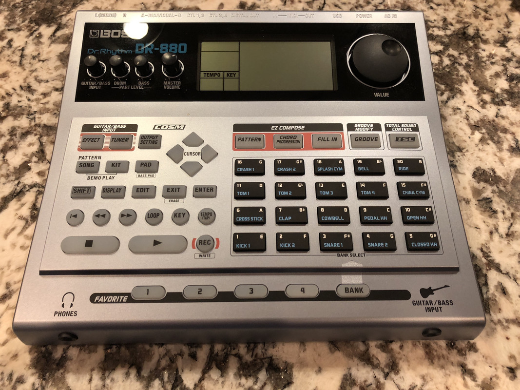 Sold - Boss DR-880 v2 Drum Machine - like new in box | The Gear Page