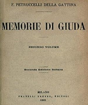 Ferdinando Petruccelli della Gattina - Memorie di Giuda, vol. II [II Edizione] (1883) -ITA