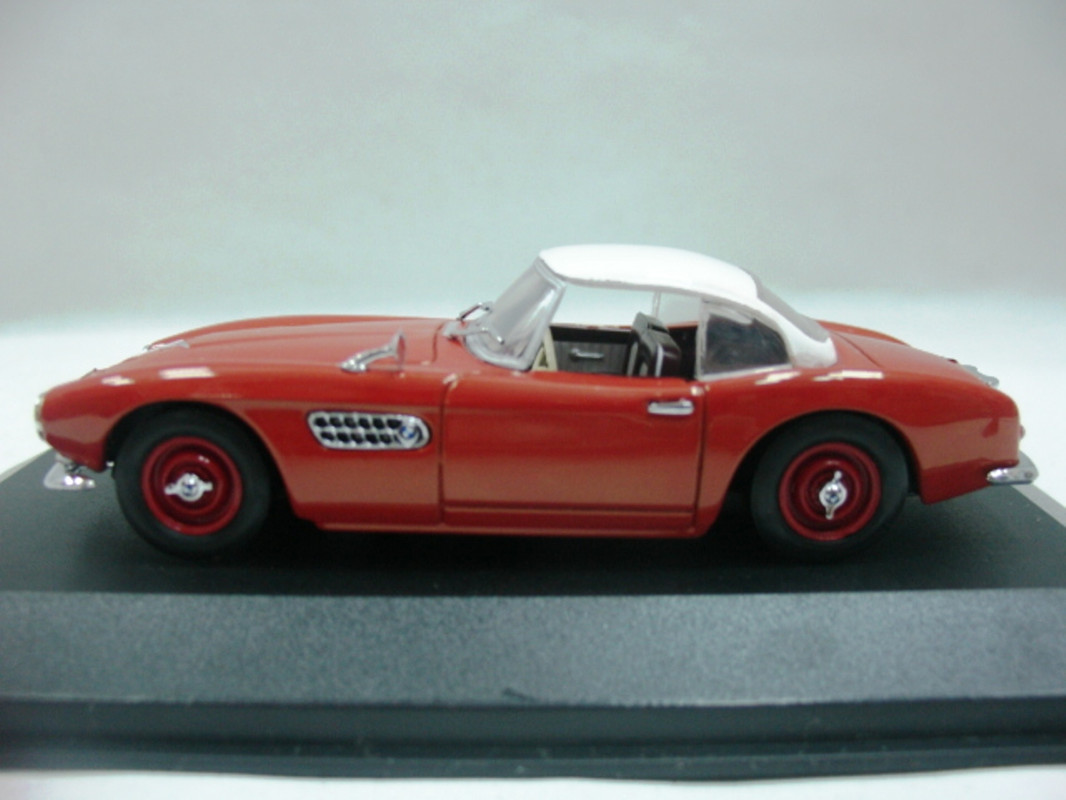 WOW EXTREMELY RARE BMW 507 3.2 V8 1956 Red White Hard Top 1