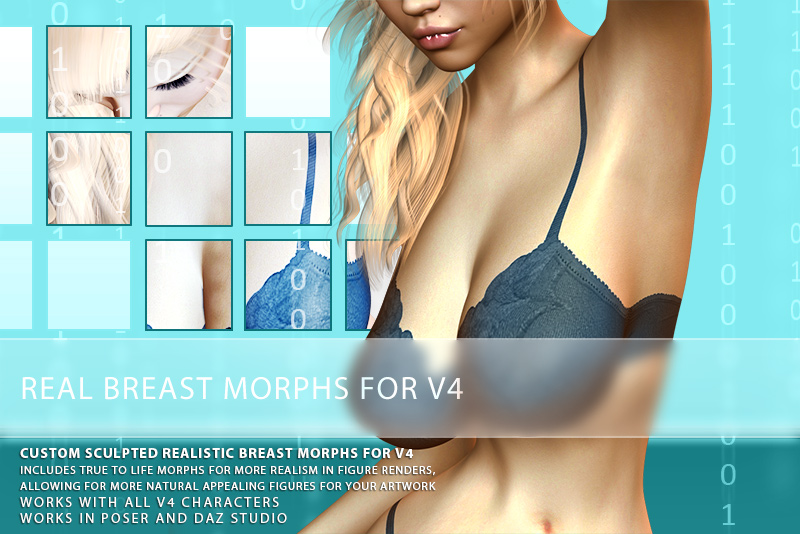 i13 Real Breast Morphs for V4