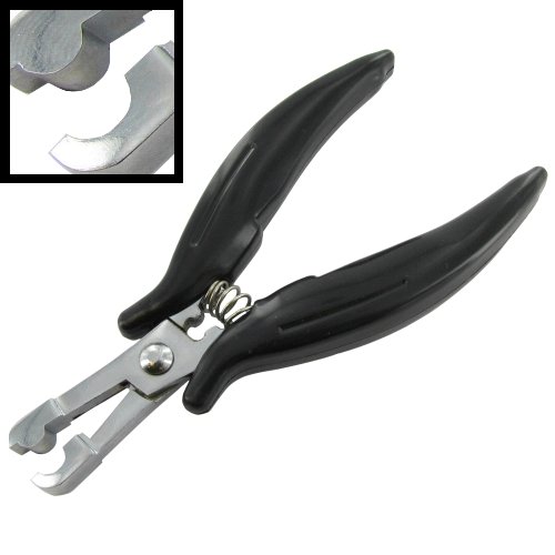 Nail / U Shape Tip Pre Bonded Hair Extension Keratin Re-Bonding Fusion Assembly Pincers/ Pliers 
