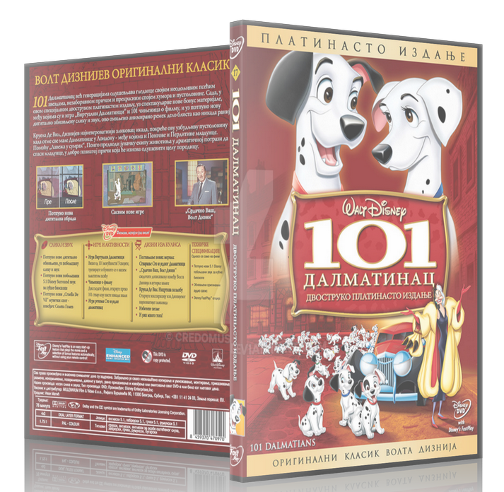 101 Dalmatinac Aka One Hundred And One Dalmatians 1961 Serbianforum