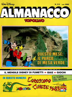 Walt Disney - Almanacco Topolino N. 313 (1983)