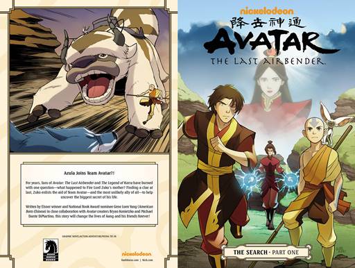 Avatar - The Last Airbender - The Search #1-3 (2013) Complete