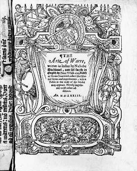 Niccolò Machiavelli - dell'Arte della guerra (1573) - ITA
