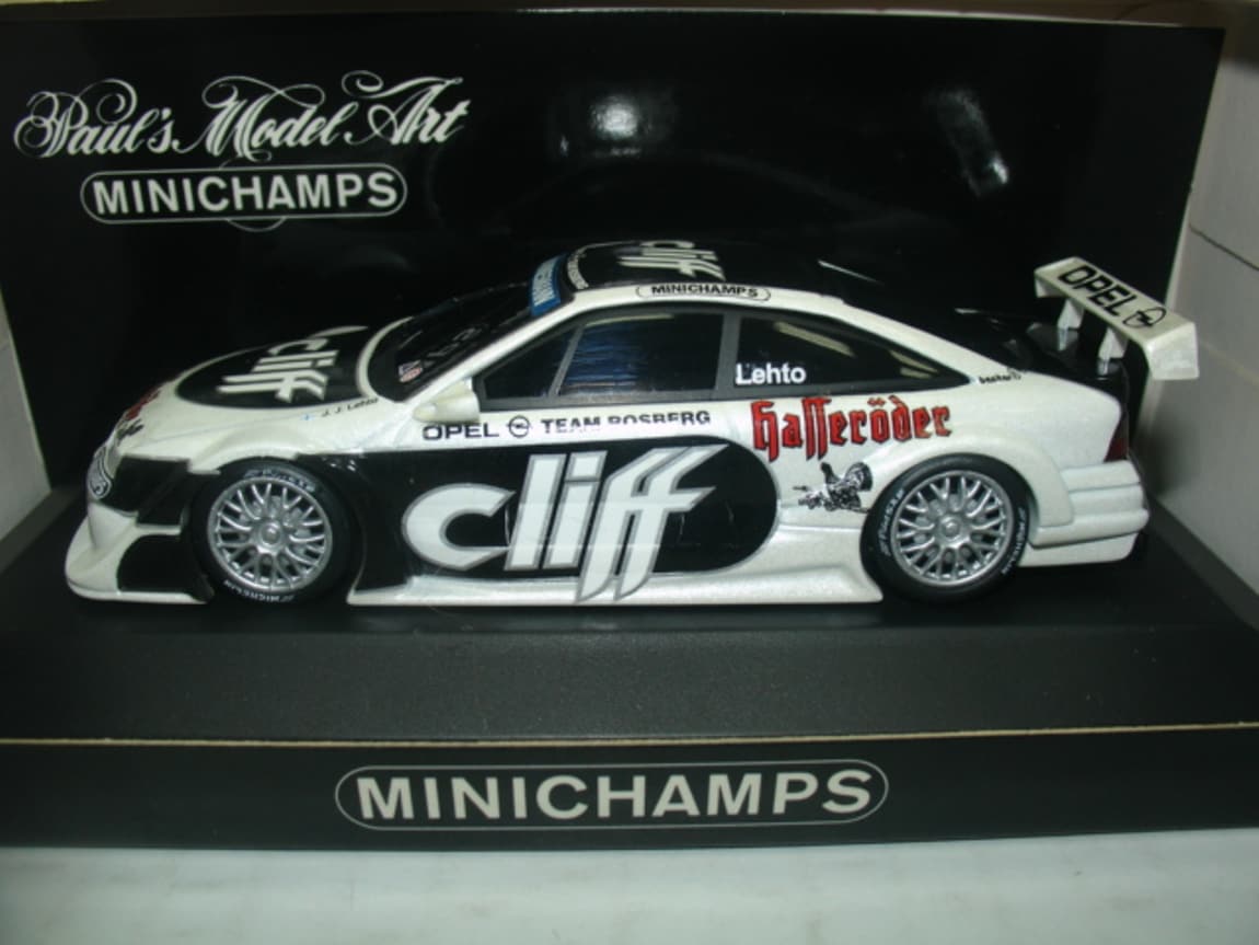 Wow extremadamente raro Opel Calibra V6 1996 # Lehto ITC Präsen 1:43 Minichamps//DTM
