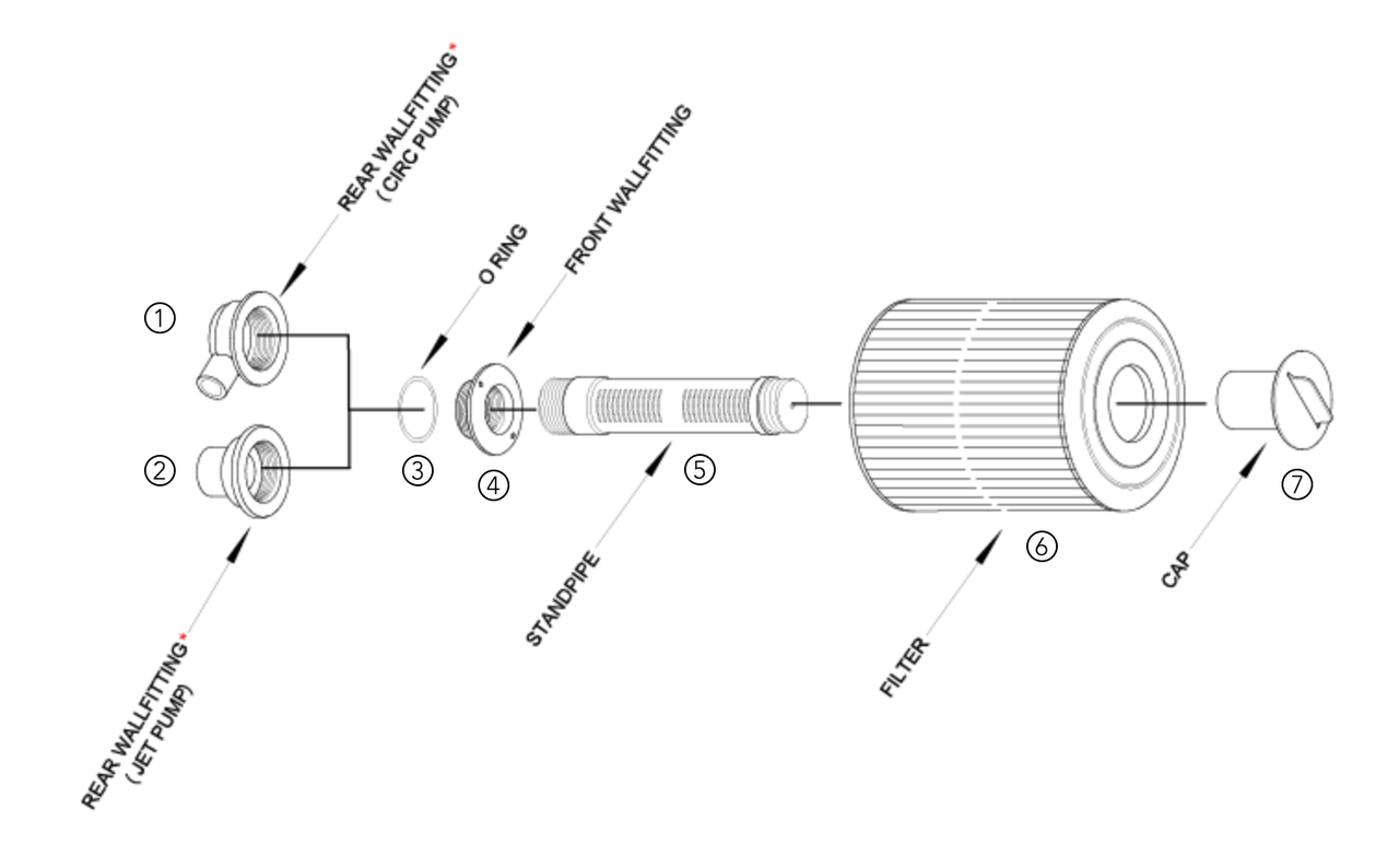 76504 Filter Standpipe Hot Spot Soalna