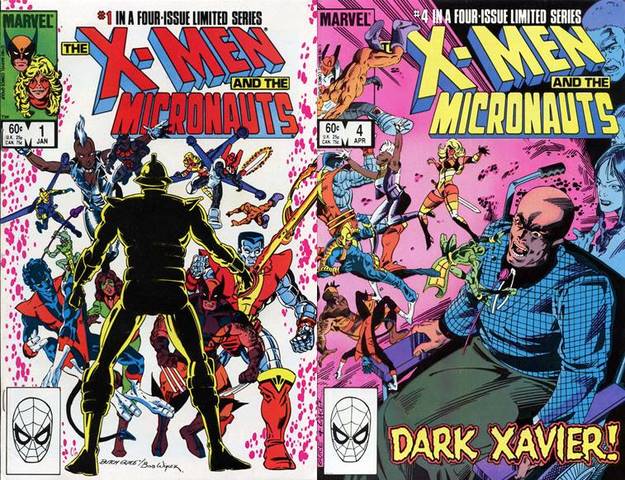 X-Men & the Micronauts #1-4 (1984) Complete