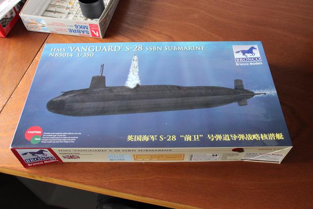 Vanguard Class SSBN 1/350 - Work in Progress - Maritime