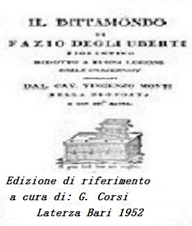 Fazio degli Uberti - Il Dittamondo - ITA