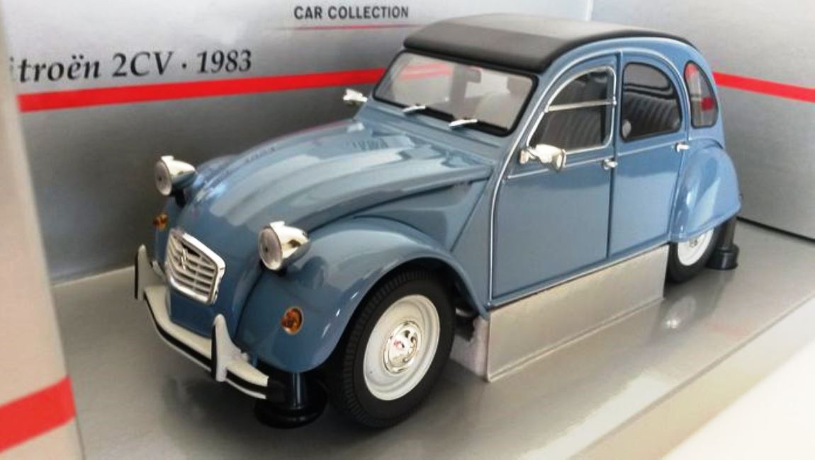 ■ミニチャンプス シトロエン 2CV ブルー 1983 1/18 ミニチャンプス 1/18 シトロエン 2CV 1983 ブルー /ミニカー