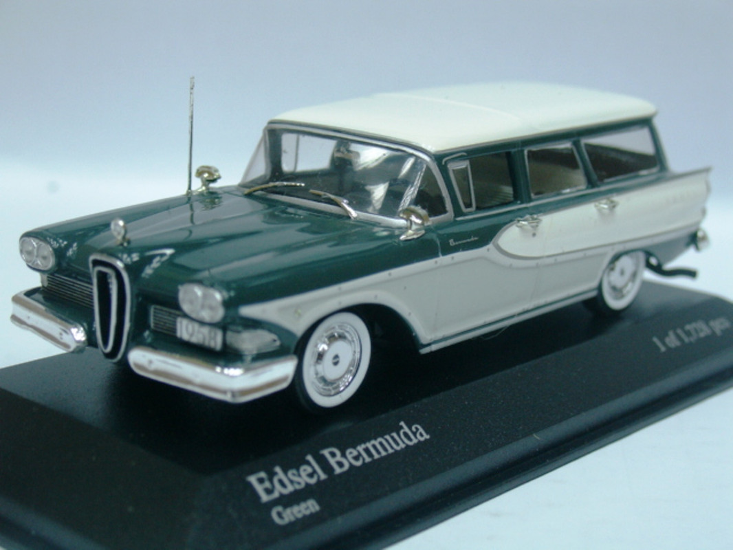 WOW EXTREMELY RARE Ford Edsel Bermuda SW 5.9 V8 1958 Green