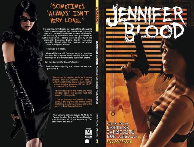 Jennifer Blood v03 - Neither Tarnished Nor Afraid (2013)