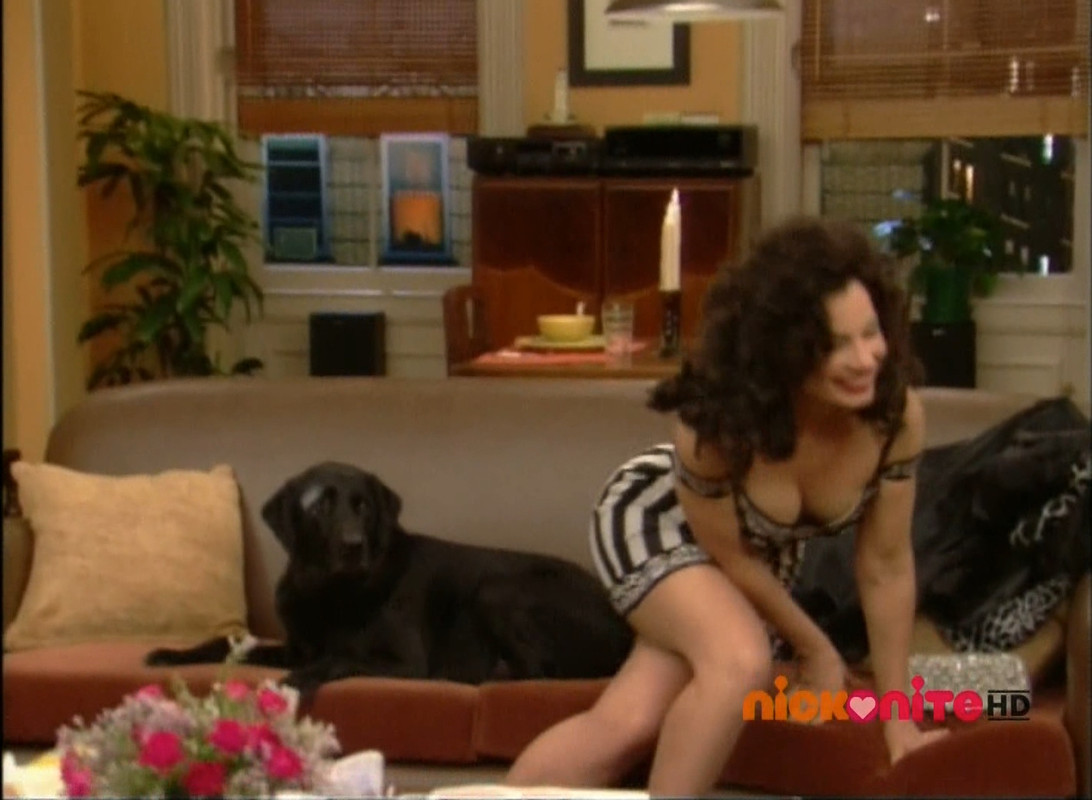 Fran Drescher upskirt & legs - 'the nanny' tv series.