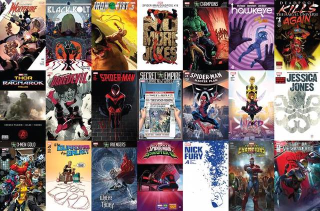 Marvel Comics - Week 242 (July 5, 2017)