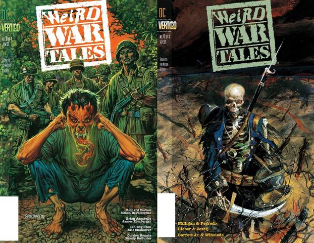 Weird War Tales #1-4 + Special (1997-2000) Complete