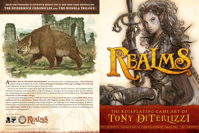 Realms - The Roleplaying Game Art of Tony DiTerlizzi (2015)