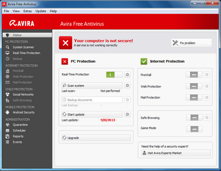 Cara Instal Antivirus Avira