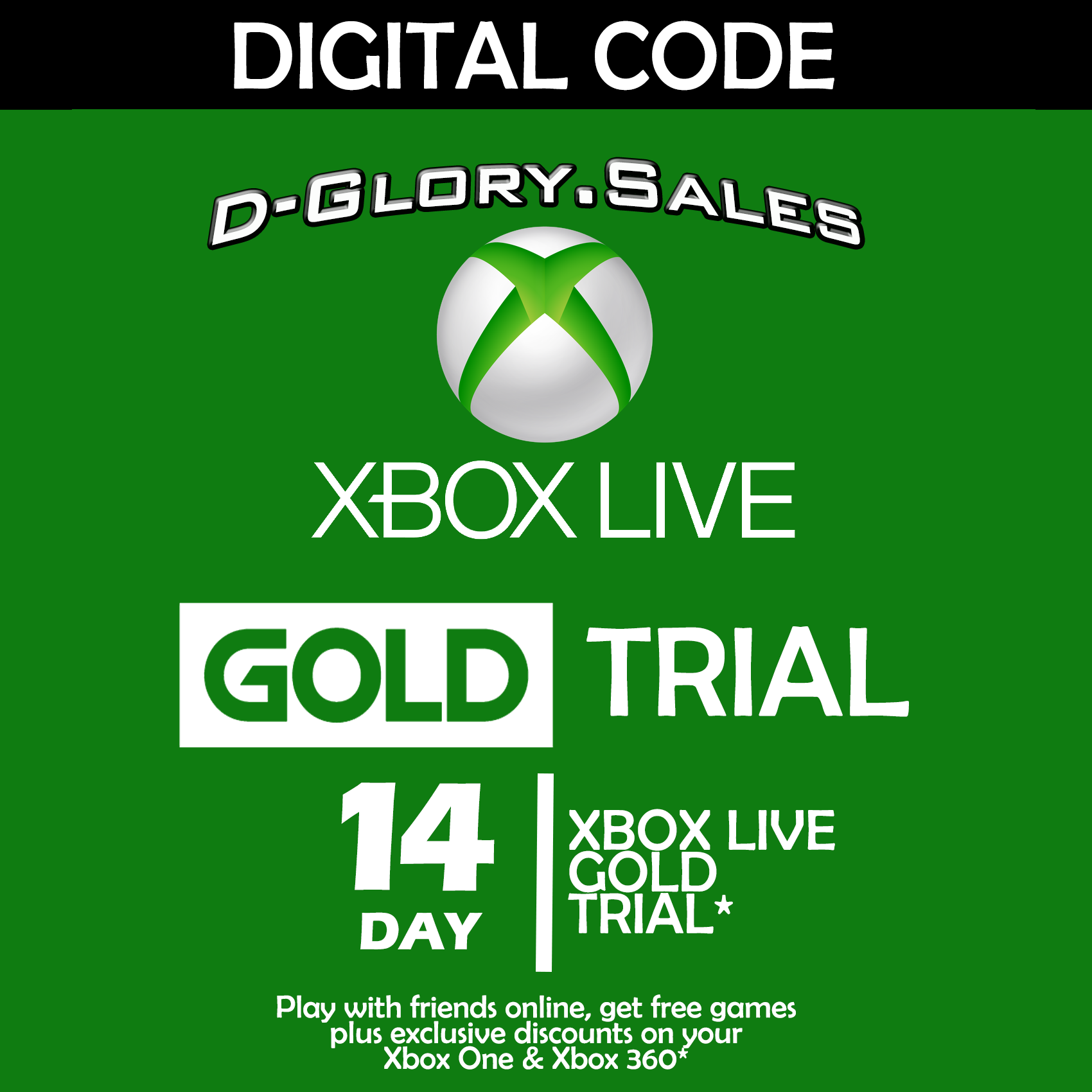 xbox gold 14 day