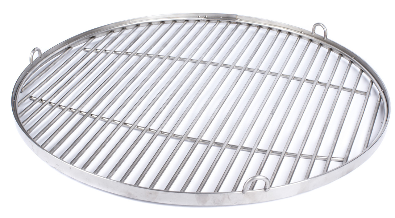 Hanging Grill Grate Round Stainless Steel For Tripod Garden Large ...