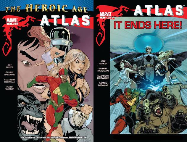 Atlas #1-5 (2010) Complete