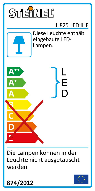 Steinel LED Außenleuchte L 825 LED anthrazit Außenlampe Bewegungsmelder Sensor