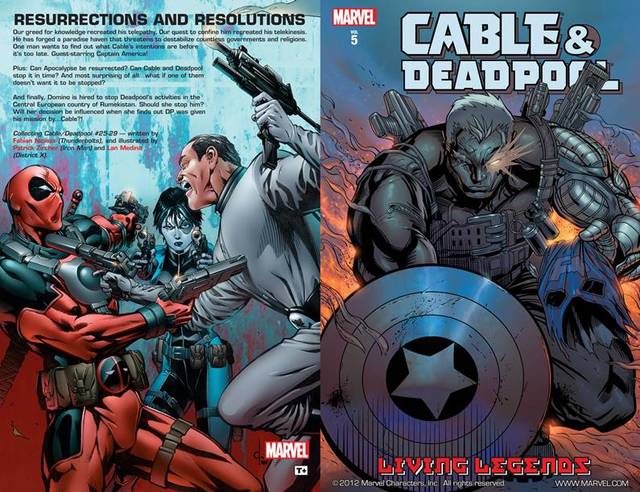Cable & Deadpool v05 - Living Legends (2006）