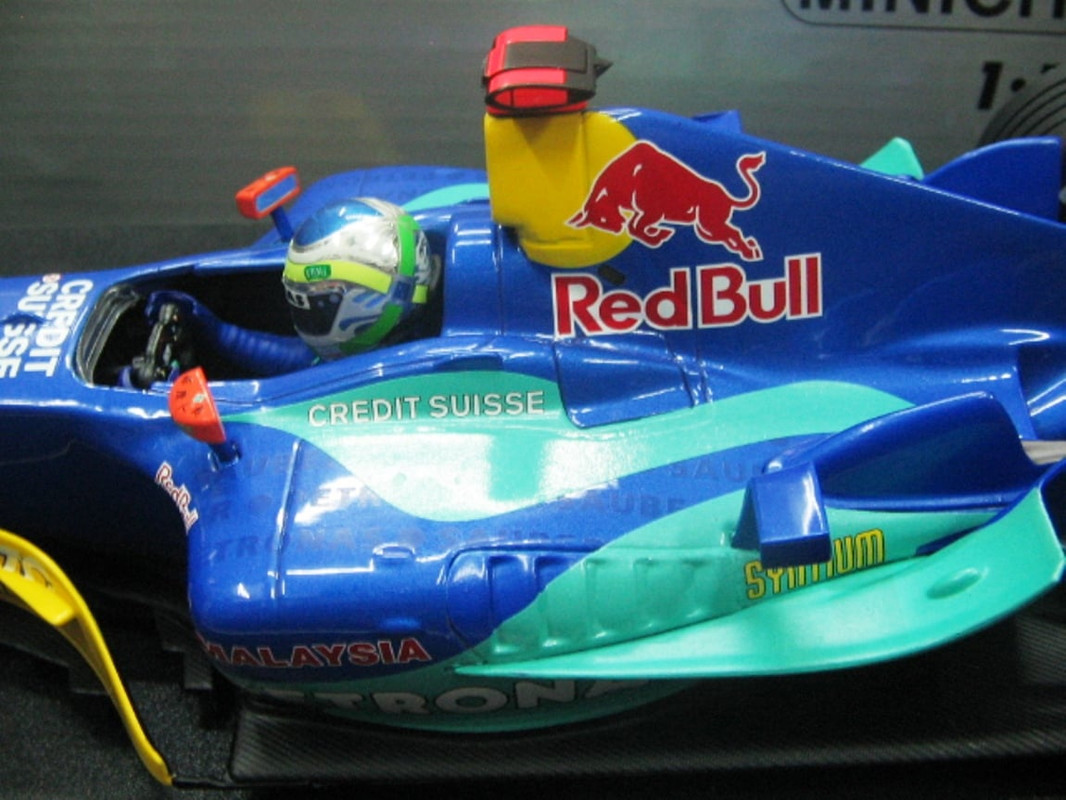 WOW EXTREMELY RARE Sauber C23 Fisichella British GP 2004 1