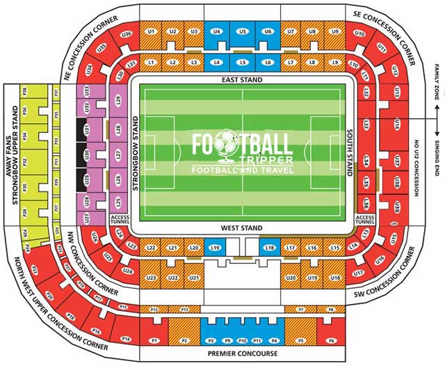 SoL detailed seating plan. | RTG Sunderland Message Boards