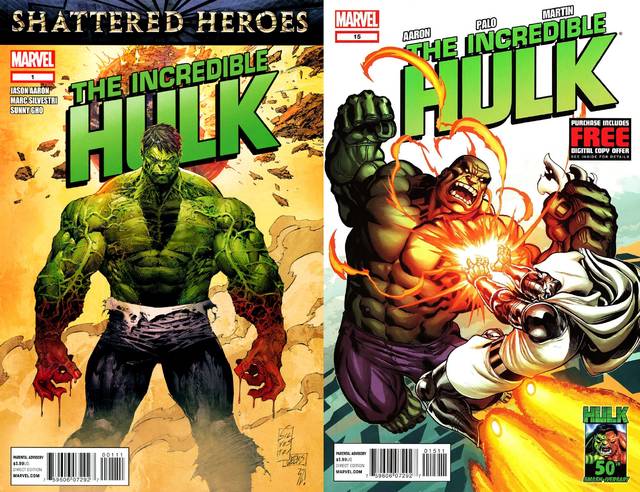 Incredible Hulk Vol.3 #1-15 (2011-2012) Complete