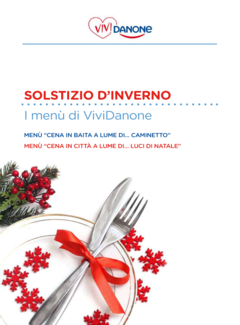 I Menù di ViviDanone - Solstizio d'Inverno (2014) - ITA