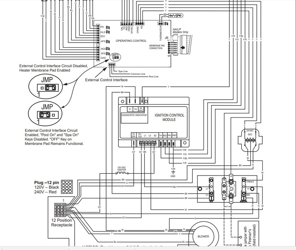 sta rite max e therm 400 gas heater blows fireman's fuse when turning ...