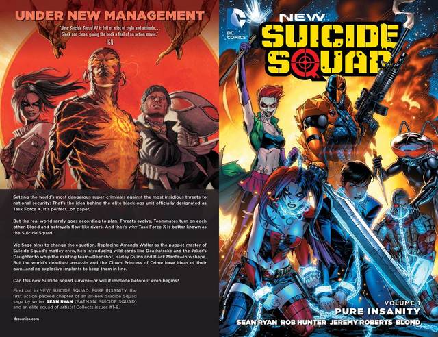 New Suicide Squad v01 - Pure Insanity (2015)