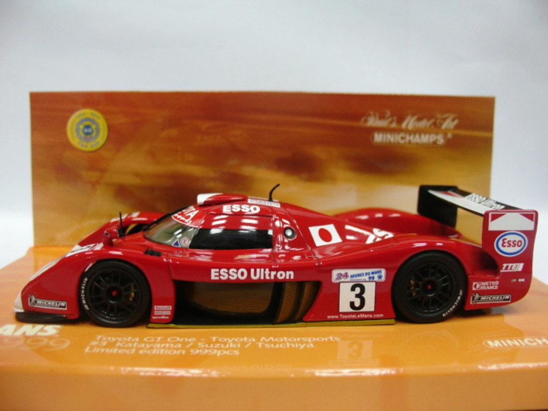 WOW EXTREMELY RARE Toyota TS020 GT-One #3 Winner Le Mans