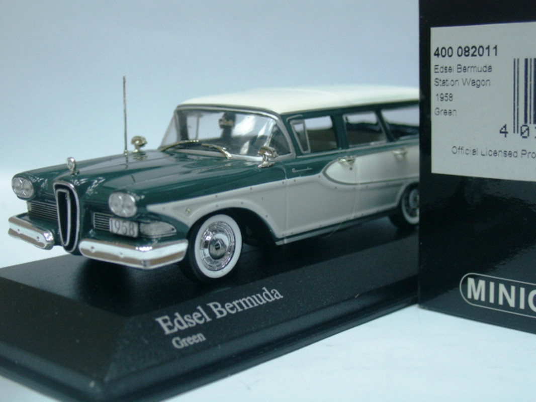 WOW EXTREMELY RARE Ford Edsel Bermuda SW 5.9 V8 1958 Green
